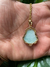 Load image into Gallery viewer, Light Green Jade Buddha Necklace