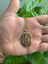 Load image into Gallery viewer, Virgin Mary Medallion Necklace
