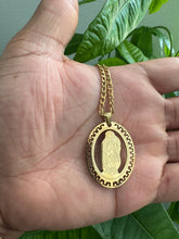 Load image into Gallery viewer, Virgin Mary Medallion Necklace
