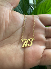 Load image into Gallery viewer, 713 Area Code Necklace
