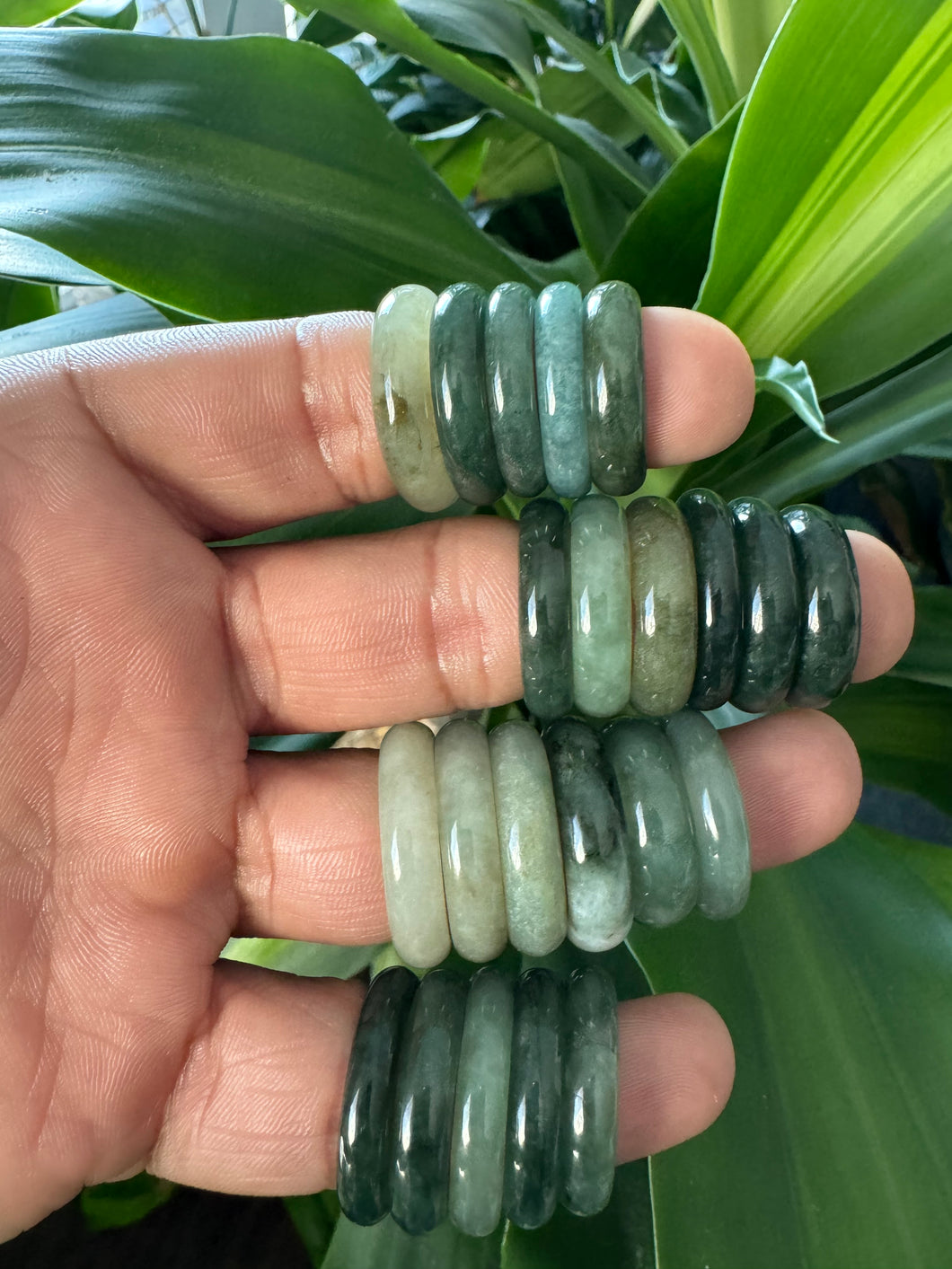 Natural Jade Rings