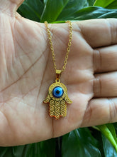 Load image into Gallery viewer, *Preorder* Turkish Hamsa Necklace
