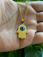 Load image into Gallery viewer, *Preorder* Turkish Hamsa Necklace
