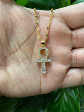 Load image into Gallery viewer, Bling Ankh Necklace
