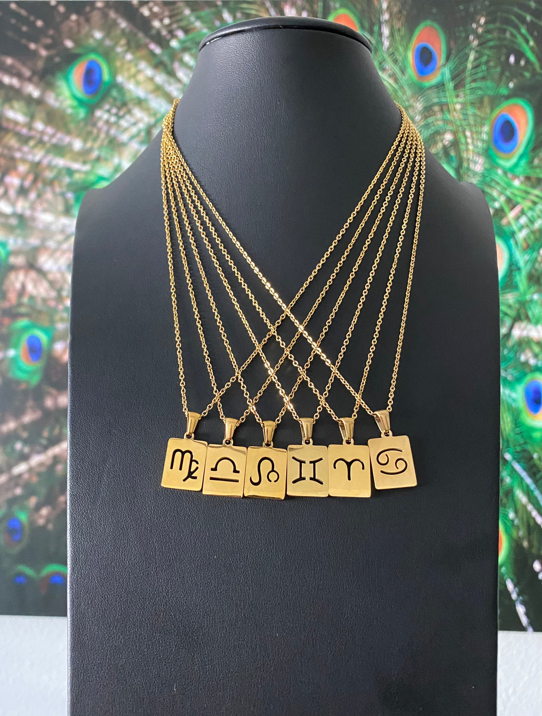 Gold Zodiac Necklace